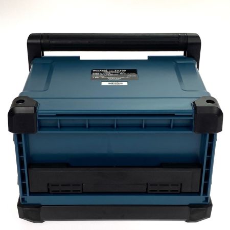  MAKITA マキタ 充電式ラジオ付テレビ TV100 グリーン リモコン・アダプター付 アンテナ1本折れ有