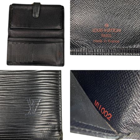  LOUIS VUITTON ルイヴィトン エピ コンチネンタル ヴィエノワ 長財布 M63252 ノワール