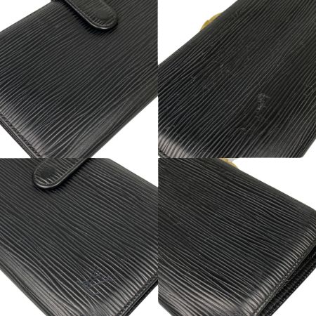 LOUIS VUITTON ルイヴィトン エピ コンチネンタル ヴィエノワ 長財布 M63252 ノワール