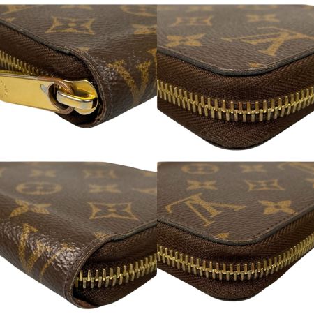  LOUIS VUITTON ルイヴィトン 長財布 モノグラム ジッピーウォレット M42616 ブラウン