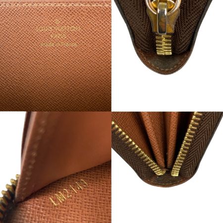  LOUIS VUITTON ルイヴィトン 長財布 モノグラム ジッピーウォレット M42616 ブラウン