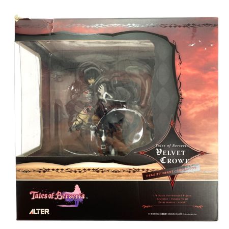  ALTER アルター テイルズ オブ ベルセリア　ベルベット・クラウ 開封品 支柱欠品・外箱破損有