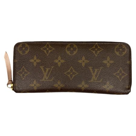  LOUIS VUITTON ルイヴィトン モノグラム ポルトフォイユ･クレマンス ラウンドファスナー長財布 M61298 ローズ・バレリーヌ