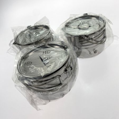  snowpeak スノーピーク ケトル No.1 CS-068R 3個セット 未使用品