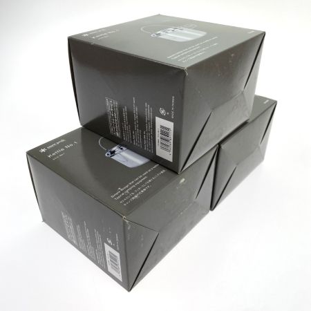  snowpeak スノーピーク ケトル No.1 CS-068R 3個セット 未使用品