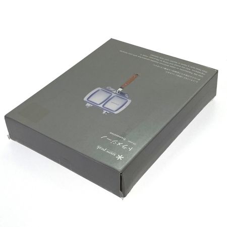  snowpeak スノーピーク ホットサンドクッカー トラメジーノ GR-009R 未使用品