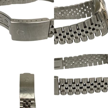  ROLEX ロレックス DATEJUST デイトジャスト 自動巻き 腕時計 OH済 内箱･コマ無し 16234 シルバー x ブラック