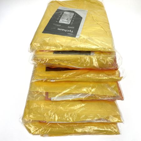  DuPont デュポン タイケム2000 6着セット サイズXXL TC198T YL 全身化学防護服（使い捨て式）未使用品