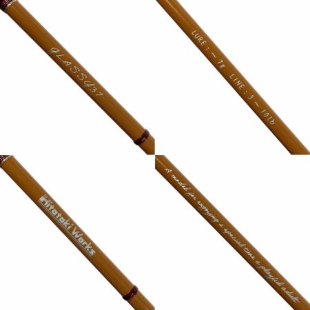  HITOTOKI WORKS GLASSY37 グラッシー37 専用布袋付