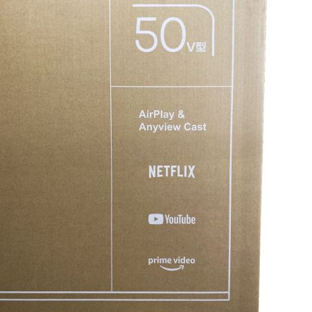  Hisense ハイセンス 液晶テレビ 50インチ 50E6N UHD 4k 未開封品