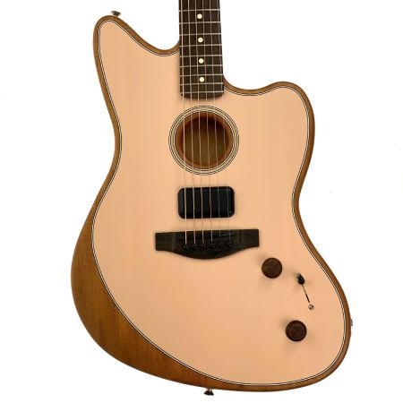  Fender フェンダー Acoustasonic Player Jazzmaster Shell Pink エレアコギター