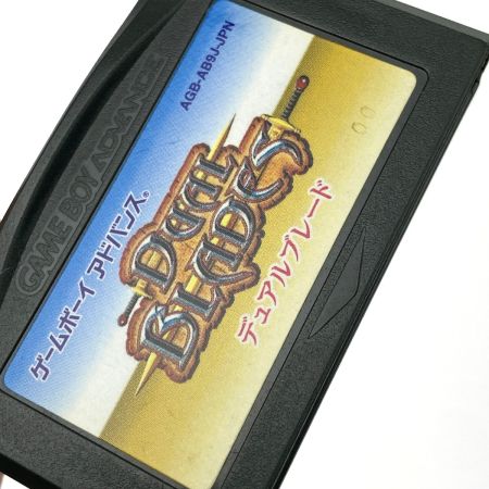  メトロ・スリーディジャパン GBAソフト DUAL BLADES デュアルブレード AGB-A9J-JPN 動作確認済