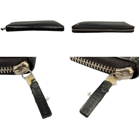  GUCCI グッチ ラウンドファスナー長財布 インターロッキングG 型崩れ有 309713 ブラック