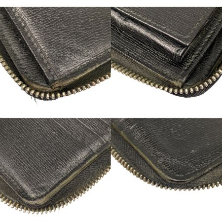  GUCCI グッチ ラウンドファスナー長財布 インターロッキングG 型崩れ有 309713 ブラック