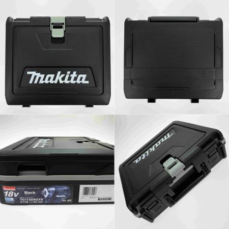  MAKITA マキタ 18V 充電式インパクトドライバ TD173DRGXB ブラック 充電器・充電池2個・ケース付