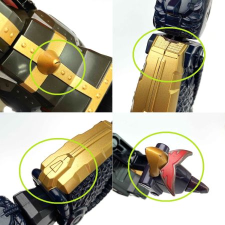  BANDAI バンダイ 暴太郎戦隊ドンブラザーズ DXブラックオニタイジンムラサメ 箱ダメージ・タバコ臭有