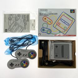 ## Nintendo ニンテンドウ クラシックミニ スーパーファミコン 付属品完備 動作確認済み (1) Bランク