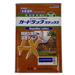 ## 和信化学工業 ガードラックラテックス 3.5kg セイルブルー 屋内・屋外木部用 未使用品 Sランク