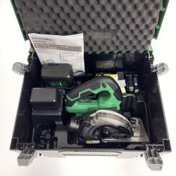 ## HiKOKI ハイコーキ コードレスチップソーカッタ CD1205DA 10.8V 125mm 充電器・充電池2個・ケース付 Bランク