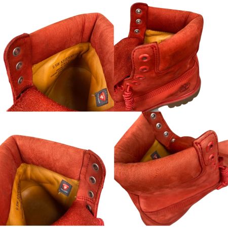  Timberland ティンバーランド  50th Anniversary 6in PREM WP BT 6インチプレミアムウォータープルーフブーツ 27.5cm チャーム欠品 A5VEWA レッド