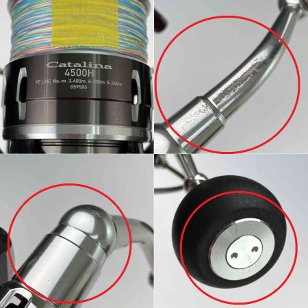  DAIWA ダイワ 16 キャタリナ4500H 059585 キズ・ゴリ感有り