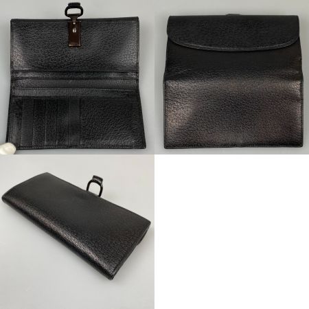  GUCCI グッチ オールドグッチ 2つ折り長財布  035 2778 1852 6 ブラック
