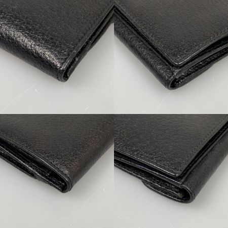  GUCCI グッチ オールドグッチ 2つ折り長財布  035 2778 1852 6 ブラック