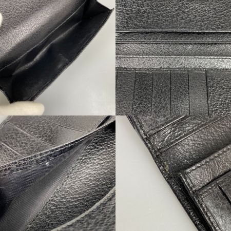  GUCCI グッチ オールドグッチ 2つ折り長財布  035 2778 1852 6 ブラック