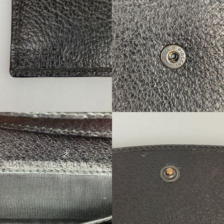  GUCCI グッチ オールドグッチ 2つ折り長財布  035 2778 1852 6 ブラック