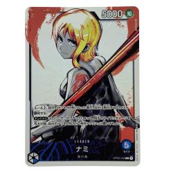 ##  ワンピースカード ナミ L リーダーパラレル OP03-040 墨絵 トレカ Bランク
