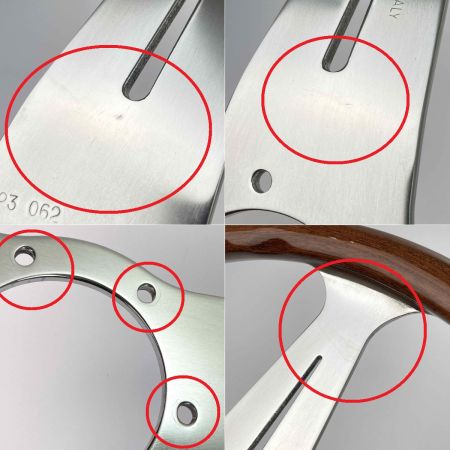  NARDI ナルディ クラシック ウッド＆ポリッシュスポーツ ND390 N140(380mm) ステアリング