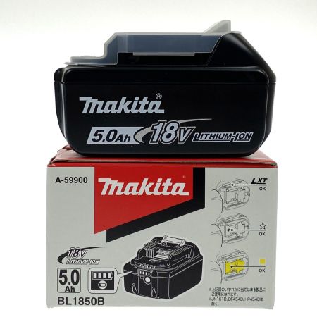  MAKITA マキタ 18v 5.0Ah リチウムイオンバッテリ BL1850B 純正バッテリ 未使用品 (1)