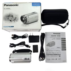 ## Panasonic パナソニック デジタルハイビジョンビデオカメラ HC-V480MS ホワイト 動作確認済み Bランク