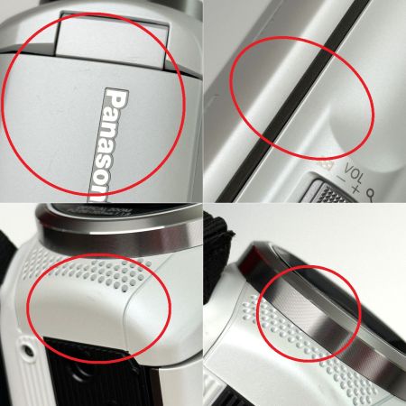  Panasonic パナソニック デジタルハイビジョンビデオカメラ HC-V480MS-W ホワイト 動作確認済み
