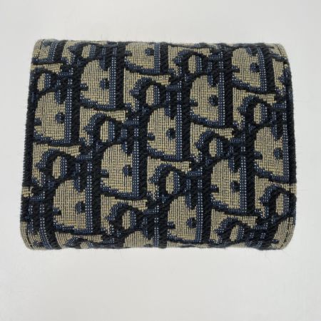  Christian Dior クリスチャンディオール 3つ折り財布 S5912CTZQ M928 ブルー