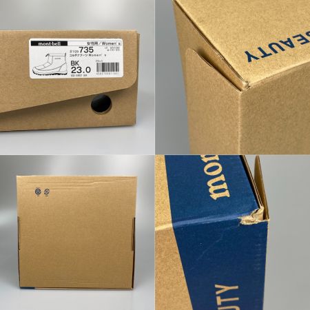  mont･bell モンベル コルチナブーツ Women's 23cm スノーブーツ 1129735 ブラック