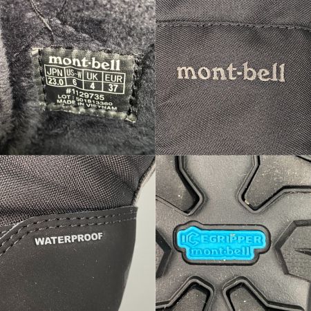  mont･bell モンベル コルチナブーツ Women's 23cm スノーブーツ 1129735 ブラック