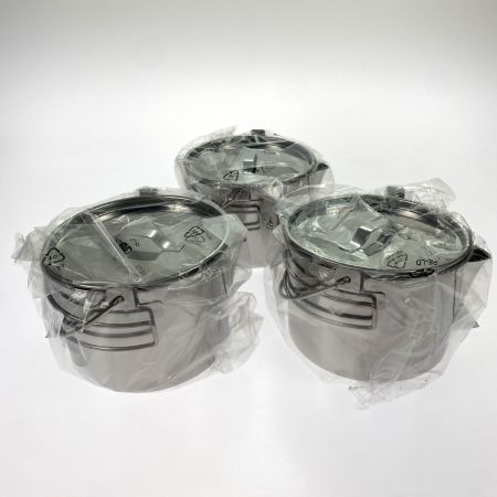  snowpeak スノーピーク ケトル No.1 CS-068R 3個セット 未使用品