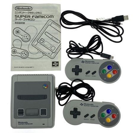  Nintendo ニンテンドウ クラシックミニ スーパーファミコン HDMIケーブル欠品 動作確認済み