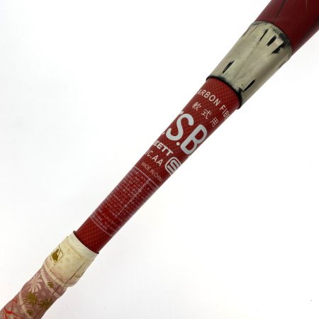  ZETT ゼット 軟式FRP製バット ブラックキャノン A-POWER2 BCT35464 84cm 使用感有