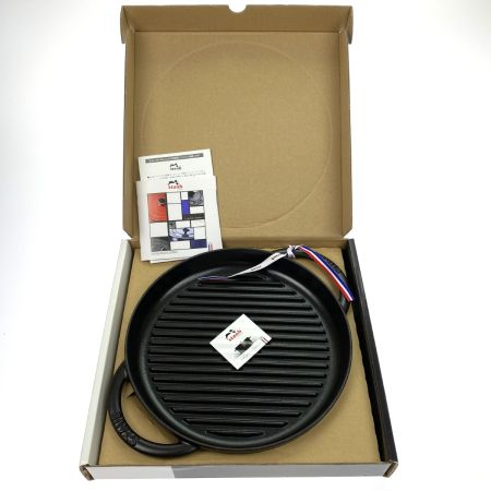  STAUB ストウブ ピュアグリル 26cm 40509-377 ブラック 未使用品