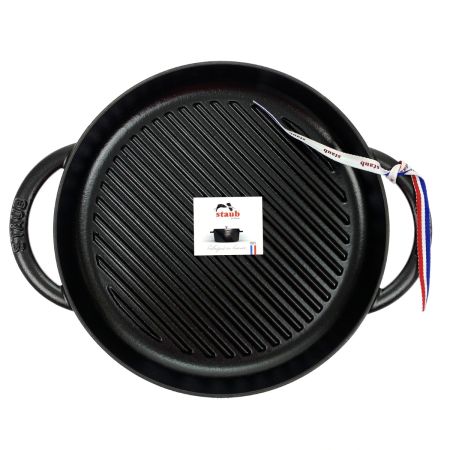  STAUB ストウブ ピュアグリル 26cm 40509-377 ブラック 未使用品