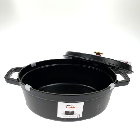  STAUB ストウブ ピコ･ココット オーバル 27cm 40500-271 ブラック 未使用品