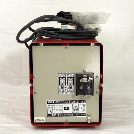  SUZUKID 100V/200V 交流アーク溶接機 スターク120 SSY-121R 低電圧溶接機 動作未確認