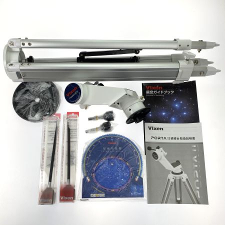  VIXEN ビクセン 天体望遠鏡+経緯台セット ポルタII A80Mf
