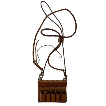  天狗屋×RONYEAR ルアーローテーションパッド レザー製 ストラップ2種類付き