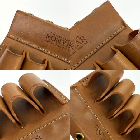  天狗屋×RONYEAR ルアーローテーションパッド レザー製 ストラップ2種類付き