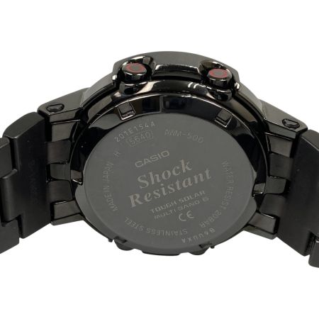  CASIO カシオ G-SHOCK 腕時計 デジアナウォッチ 電波ソーラー  AWM-500-1ADR ブラック