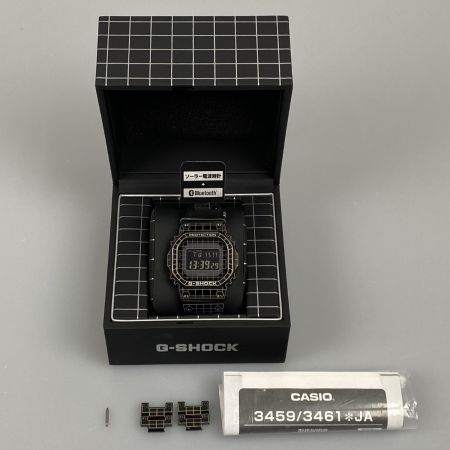  CASIO カシオ G-SHOCK 腕時計 電波時計 タフソーラー Bluetooth フルメタル  GMW-B5000CS-1JR
