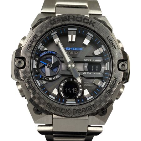  CASIO カシオ G-SHOCK G-STEEL 腕時計 タフソーラー Bluetooth搭載 アナログ デジタル GST-B400XD-1A2JF